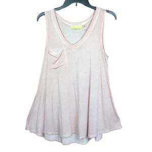 how very loved Top Tunic Pink Flare Hem Small